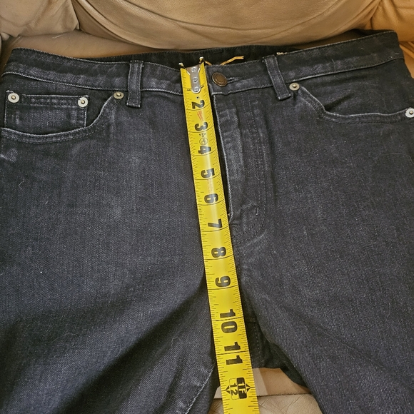 Yves Saint Laurent Black Denim Jeans - Picture 14 of 16
